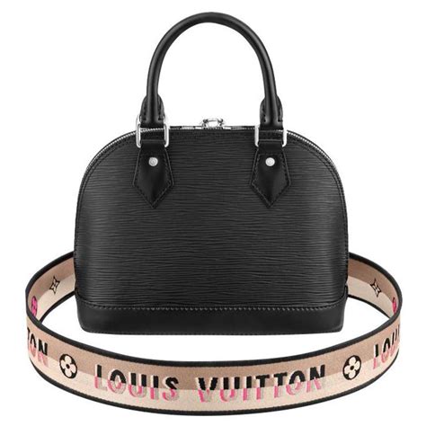 LOUIS VUITTON LV ALMA BB BLACK 